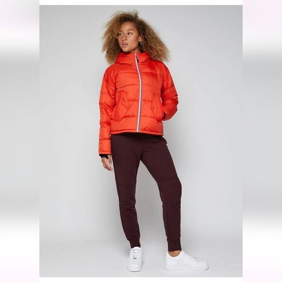 FourLaps Cover Down Jacket Available In BLACK AND FLAME - Picture 11 of 16